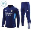 Real Madrid Sweat de Treino zíper 2025-26 Navy - Criança